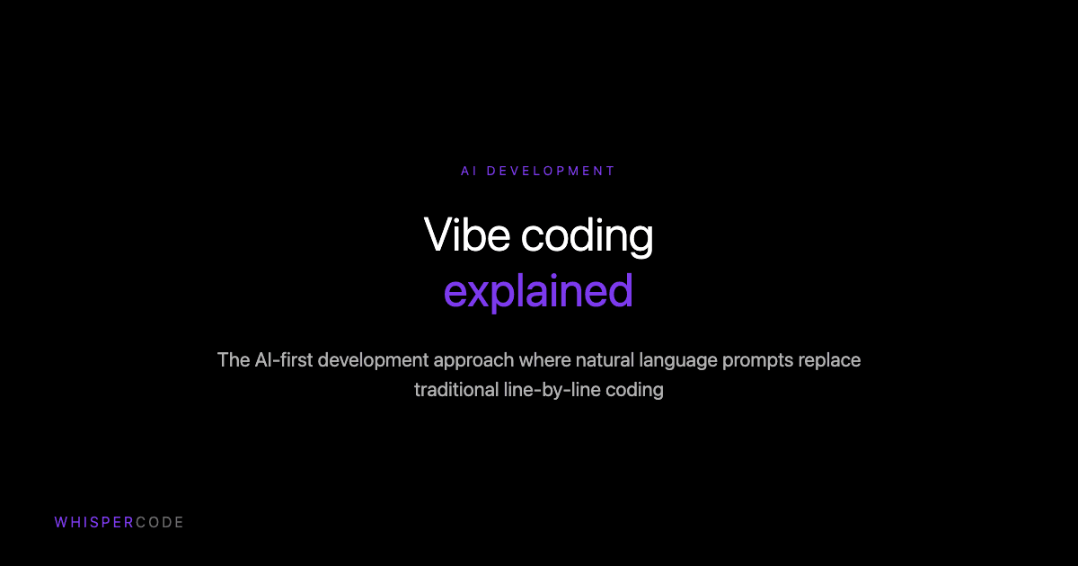Vibe coding explained: The new wave of AI-assisted development
